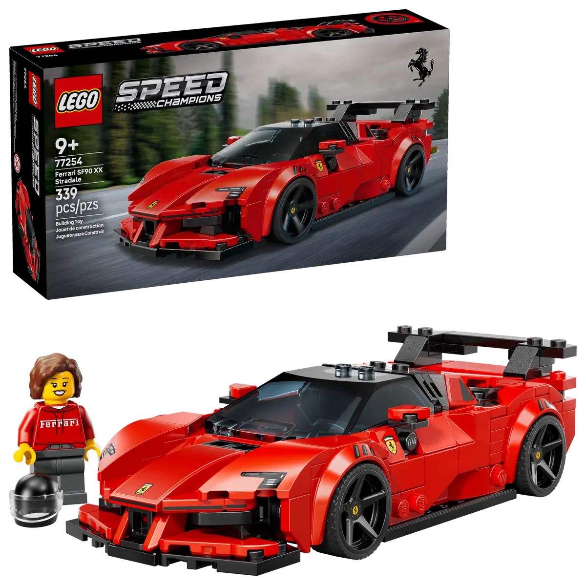 LEGO Speed ​​Champions Ferrari SF90 XX Stradale Voiture de sport - 77254