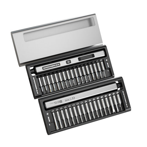 Arrowmax SES Pro Smart Motion Control Electric Screwdriver with Alu Case (34 in 1) Space - AM-199913 - RCXX - RC Racing Shop | RC Models | Tuning & Spare Parts for Professionals