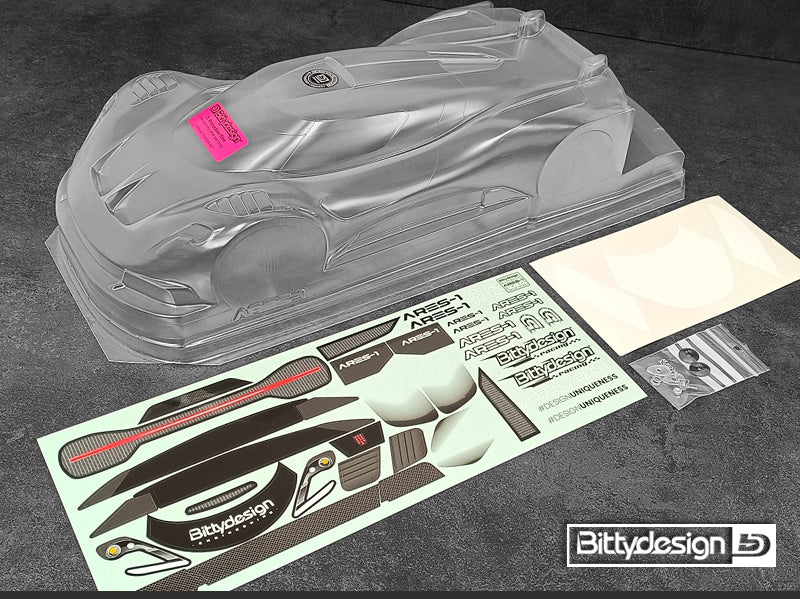 Bittydesign ARES-1 1:10 GT - RCXX - RC Racing Shop | RC Models | Tuning & Spare Parts for Professionals