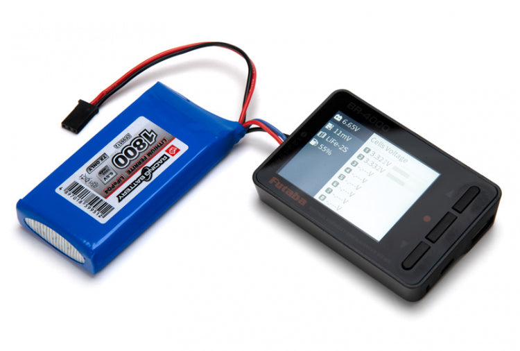 Futaba Battery Checker BR-4000 LiPo, LiFe, LiIon, NiMH - - RCXX - RC Racing Shop | RC Models | Tuning & Spare Parts for Professionals
