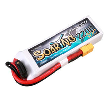 Batterie LiPo Gensace Soaring 3S 11,1 V - 2200 W - 30C (XT60) 107 x 34 x 21 mm 175 g G-Tech