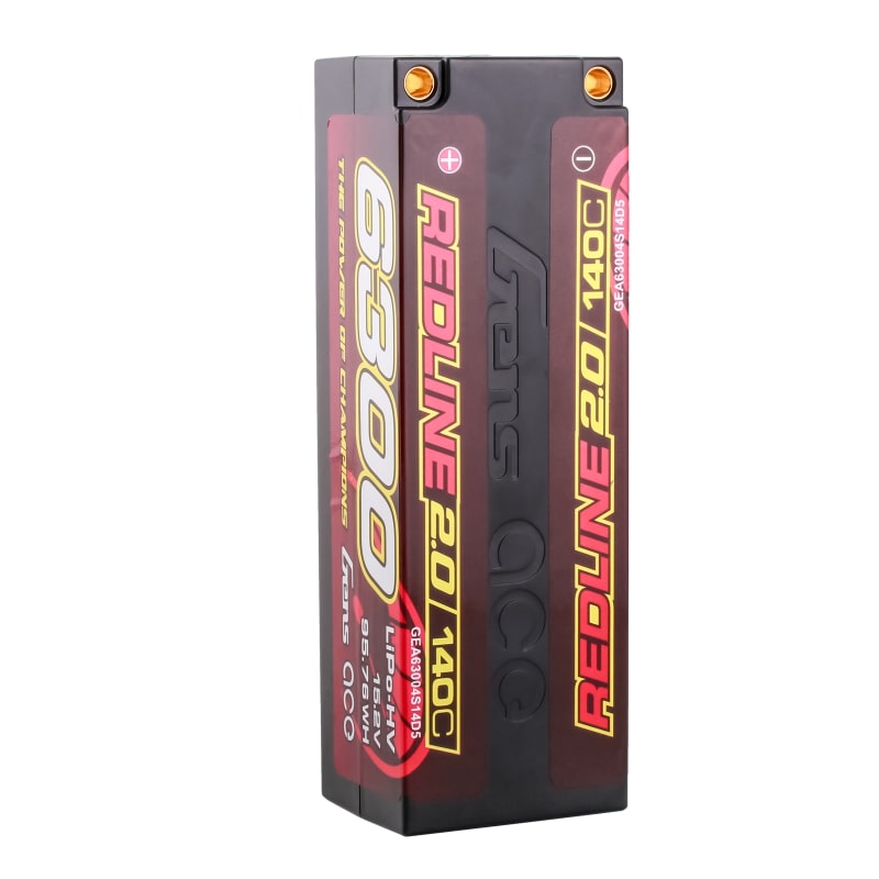 GensAce Redline 2.0 4S HV 15.2V-140C-6300 139x47x37mm 452g
