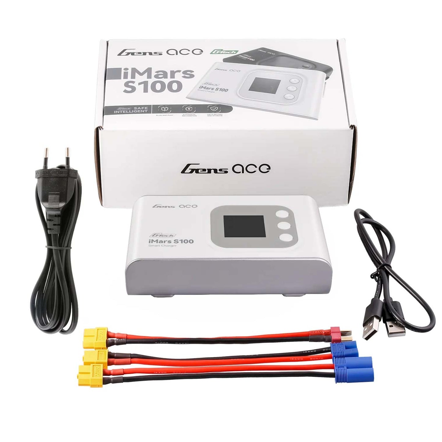 GensAce charger iMars S100 G-Tech 100W (EU) white