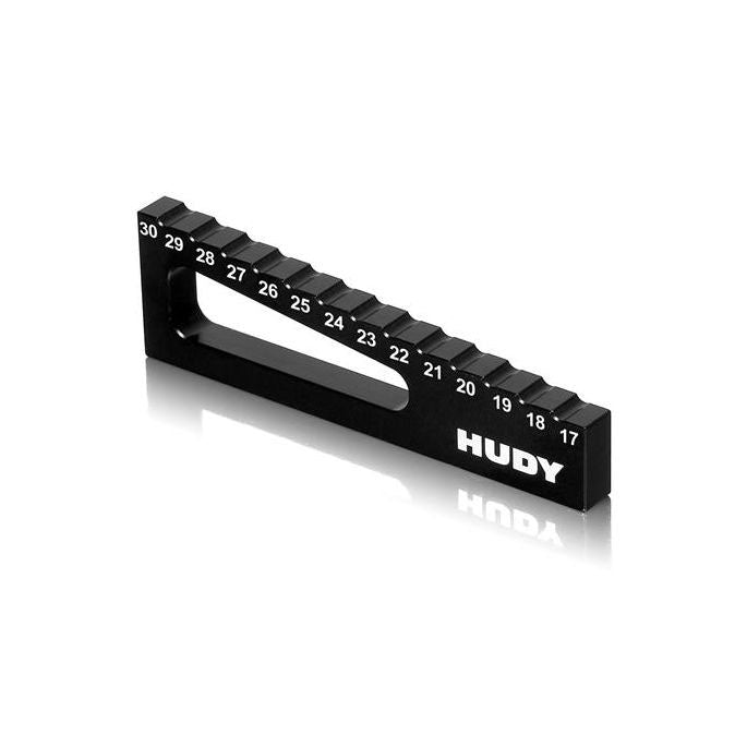 Hudy Chassis Ride Hight Gauge 17-30mm for Offroad 1/10 & 1/8 - H107720 - RCXX - rc racing for professionals
