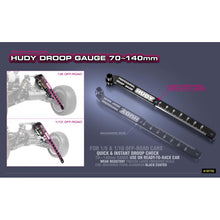 Hudy Chassis Droop Gauge 70-140mm for 1/10 & 1/8 Offroad - H107783 - RCXX - rc racing for professionals