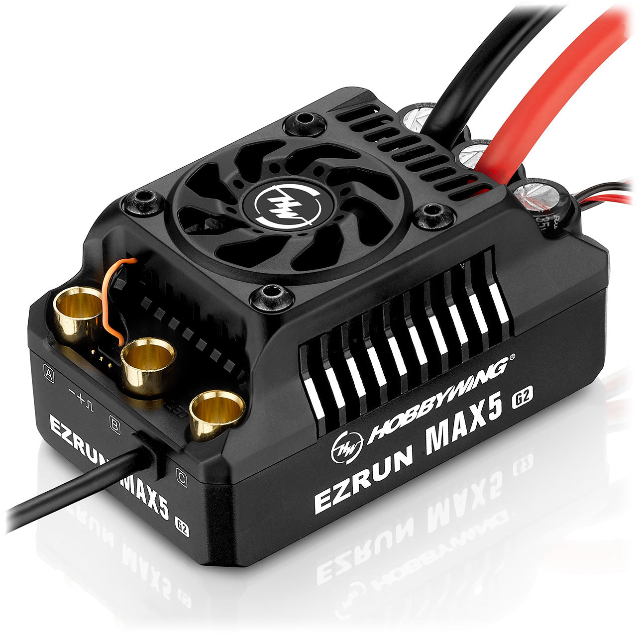 Contrôleur de vitesse électronique (ESC) sans balais Hobbywing EZRUN MAX5 HV G2 – 250 A, 6-12S