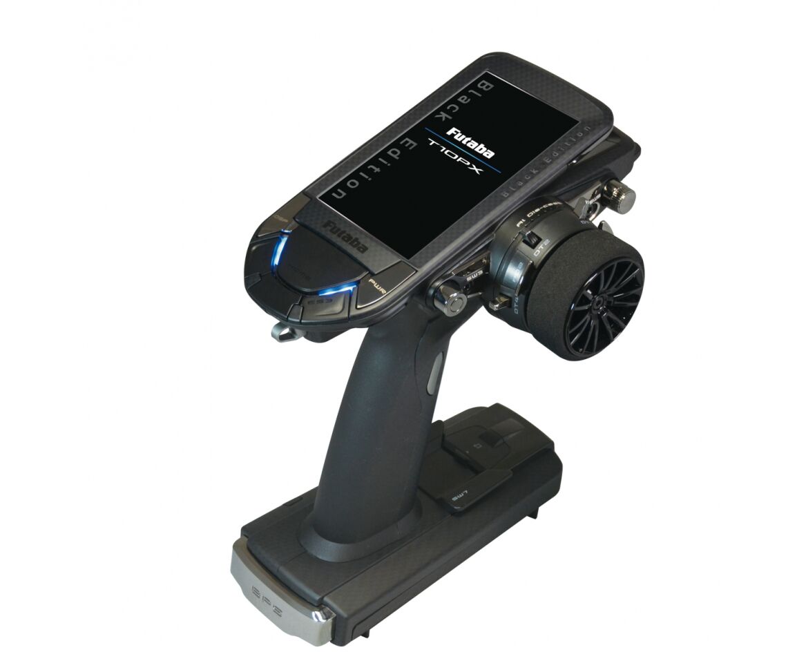 Futaba T10PX black Edition ohne Empfänger + 1x R404SBS-E - RCXX - RC Racing Shop | RC Models | Tuning & Spare Parts for Professionals