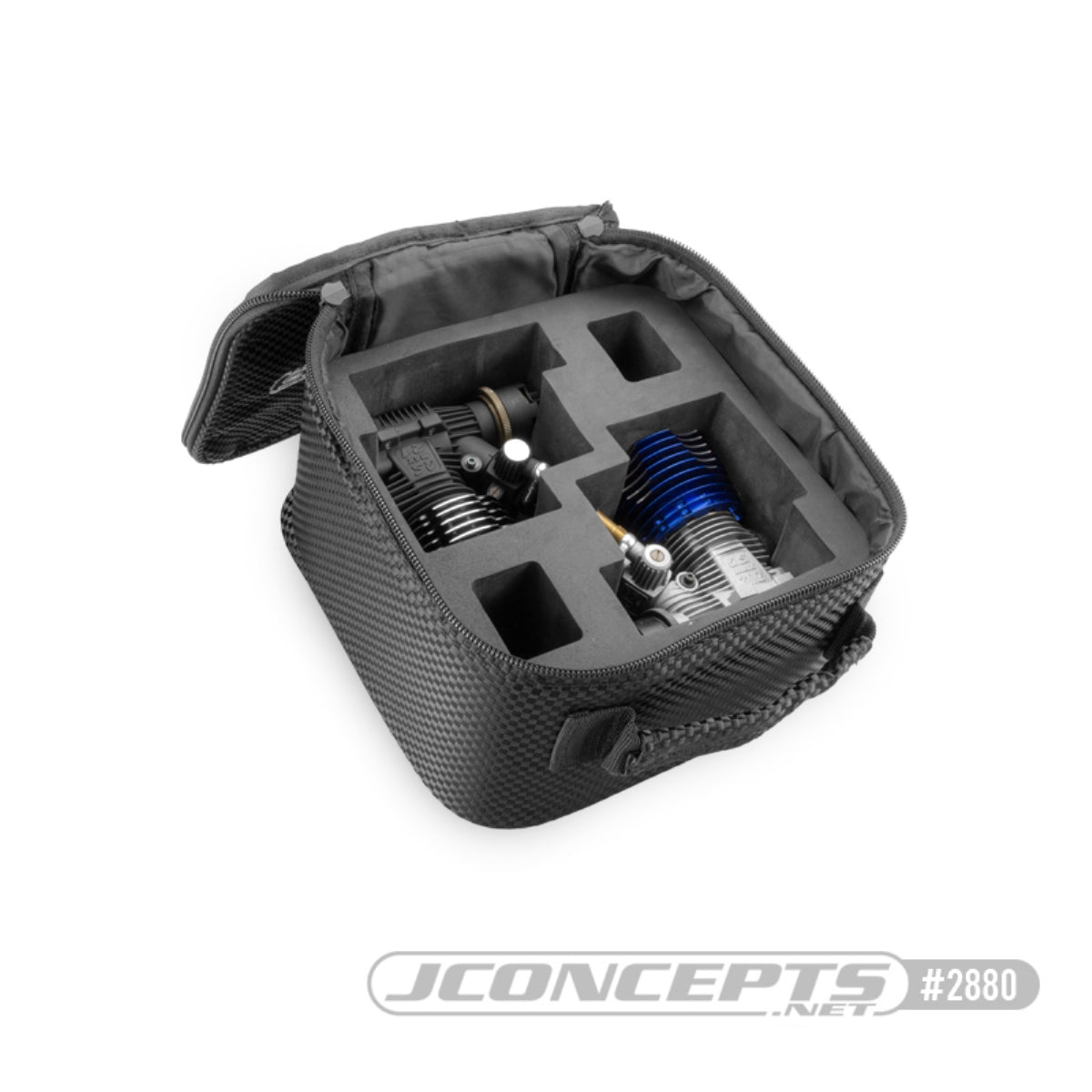 JConcepts Finish line engine bag with foam inner divider - JC2880 - RCXX - RC Racing Shop | RC Models | Tuning & Spare Parts for Professionals