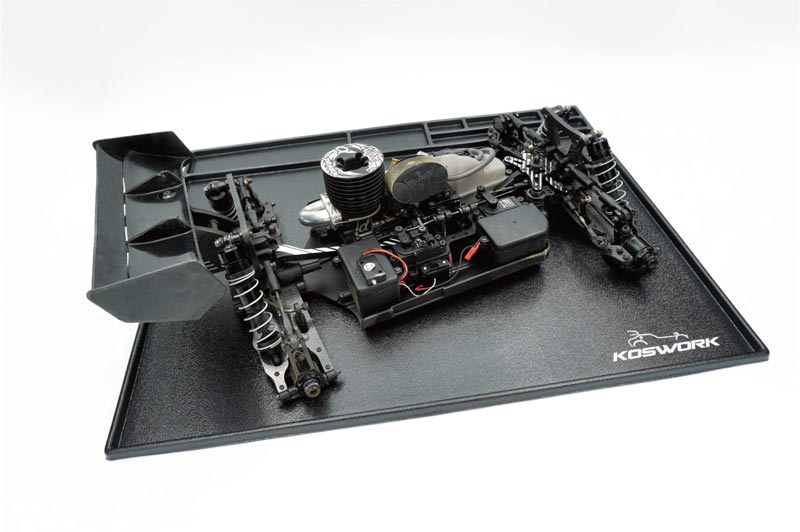 Montageplatte Koswork 550x450mm - Schwarz