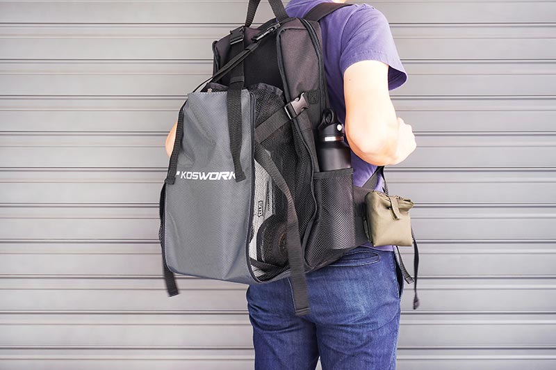 Sac à dos extensible Koswork RC (300x150x580mm)