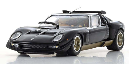 Kyosho 1:43 Lamborghini Miura SVR 1970 Noir-Or