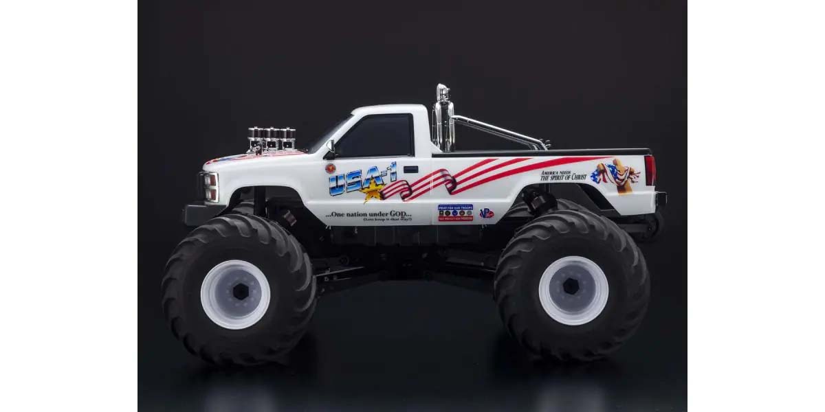 Kyosho USA-1 VE 1:8 4WD Readyset EP (Variateur électronique Torx8-Brainz8)