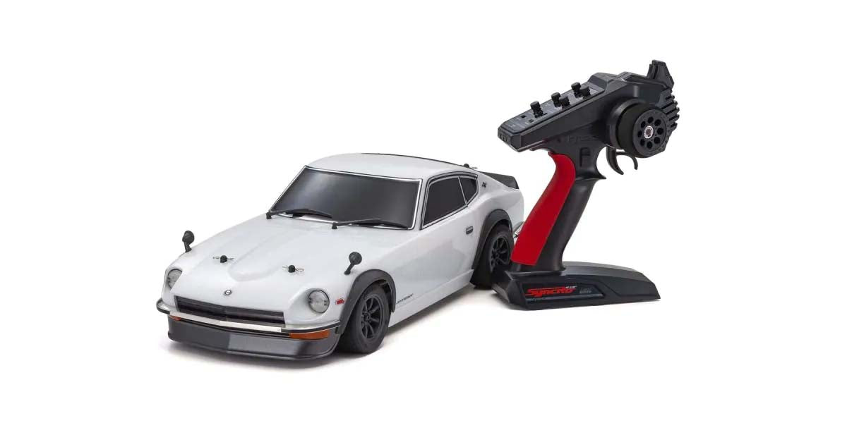 Kyosho Fazer FZ02 Datsun 240Z 1971 Tuned Ver. Blanc 1:10 Readyset