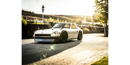 Kyosho Fazer FZ02 Datsun 240Z 1971 Tuned Ver. Blanc 1:10 Readyset