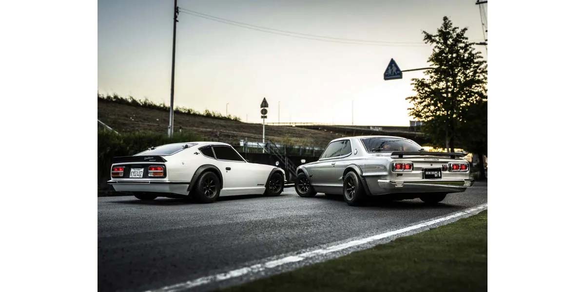 Kyosho Fazer FZ02 Datsun 240Z 1971 Tuned Ver. Blanc 1:10 Readyset