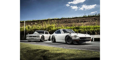 Kyosho Fazer FZ02 Datsun 240Z 1971 Tuned Ver. Blanc 1:10 Readyset