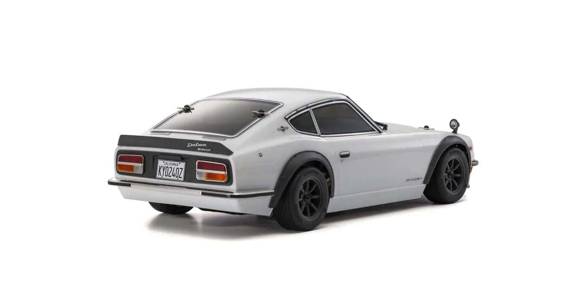Kyosho Fazer FZ02 Datsun 240Z 1971 Tuned Ver. Blanc 1:10 Readyset