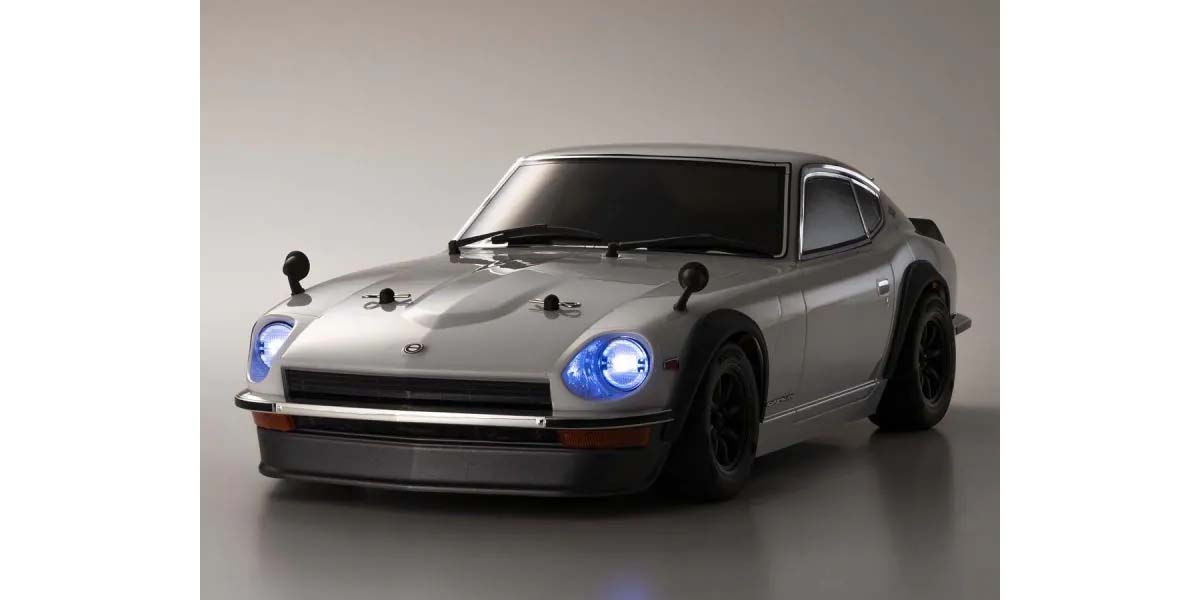 Kyosho Fazer FZ02 Datsun 240Z 1971 Tuned Ver. Blanc 1:10 Readyset