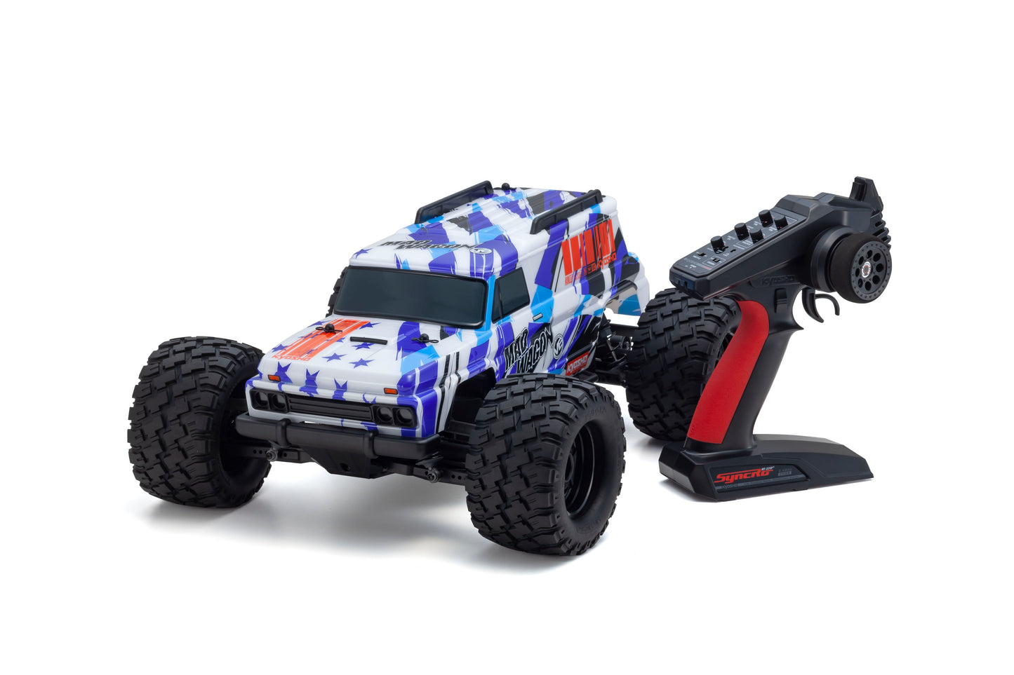 Kyosho KB10W Mad Wagon VE 3S 4WD 1:10 Readyset - BLAU/WEISS