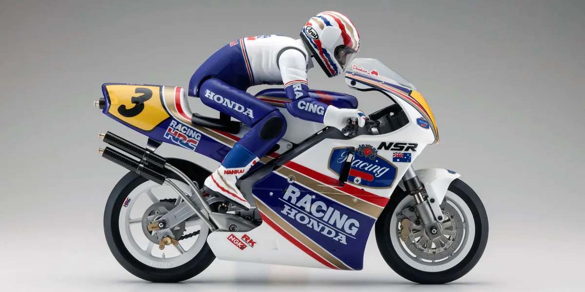 Kyosho Moto Hanging On Racer Honda NSR 1991 1:8 Kit
