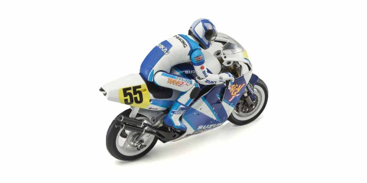 Kyosho Moto Hanging On Racer S.R.T. Suzuki RGV 1992 1:8 Kit