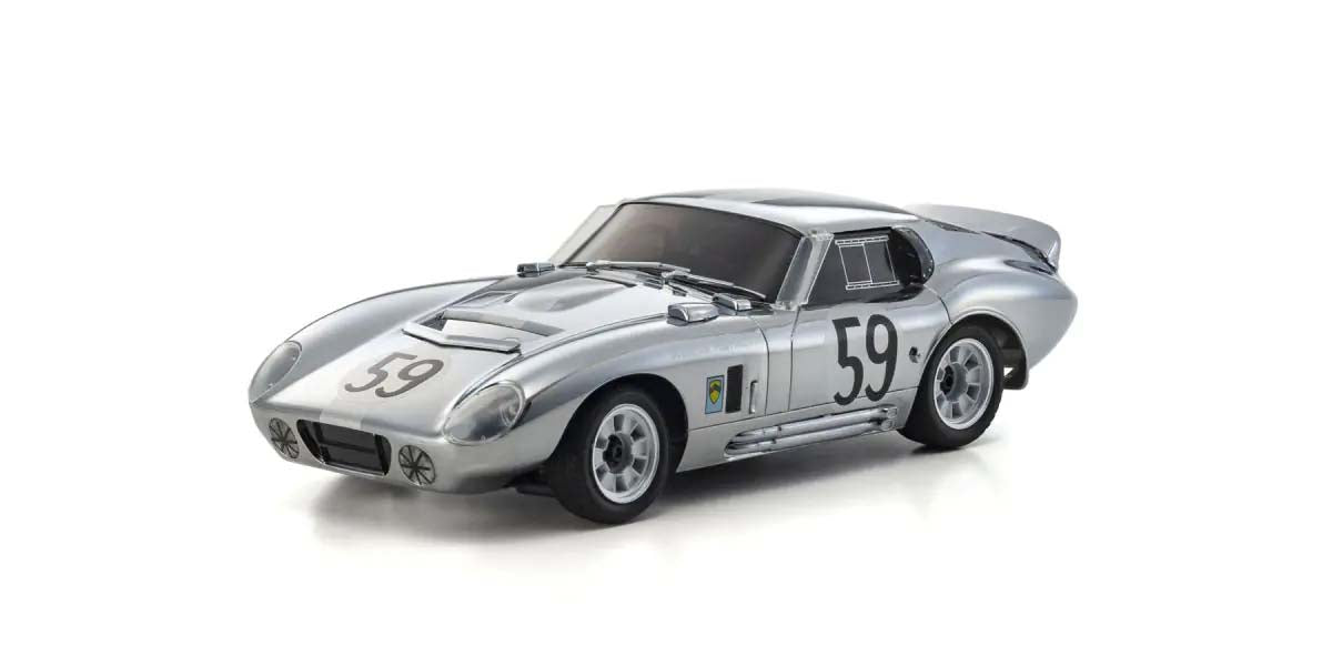Kyosho First Mini-Z 1:28 Shelby Cobra Daytona Chrome