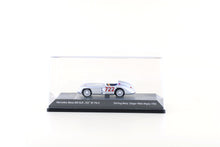 Mercedes-Benz 300 SLR Roadster, n° 722 argent, 2 appuie-têtes, 1/87 - LE87302