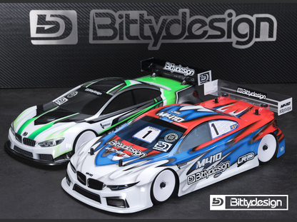 Bittydesign M410 1/10 TC 190mm Clear Body Shell - BDTC-M410
