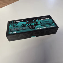 PRE OWNED Cayote Racing 5300mAh 2S LiPo battery 7.6V 145C 197g - 532S145