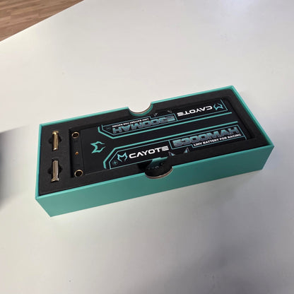 PRE OWNED Cayote Racing 5300mAh 2S LiPo battery 7.6V 145C 197g - 532S145