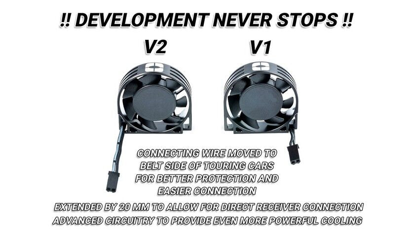 Nosram Aluminium High Speed Lüfter V2 40mm - 901838 - RCXX - RC Racing Shop | RC Models | Tuning & Spare Parts for Professionals