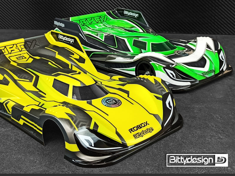 Bittydesign ROBOX 1/12 Pan Car Body - Light & Ultra Light Weight - BD12-RBX