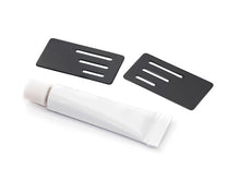 SMJ WING ENDPLATE with SLIT for 1/10 TC with GLUE (Black/0.5mm/2pcs) - SMJ1323G - RCXX - rc racing for professionals