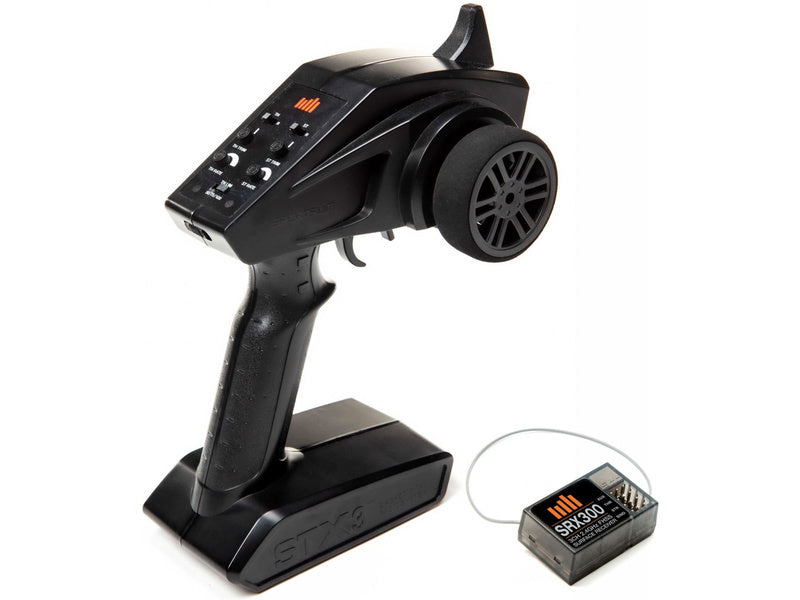 Spektrum STX3 3-Channel 2.4GHz FHSS Transmitter (Only) - SPMRSTX300 - RCXX - RC Racing Shop | RC Models | Tuning & Spare Parts for Professionals