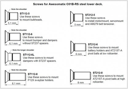 Awesomatix Steel Chassis Conversion set - SCC - RCXX - RC Racing Shop | RC Models | Tuning & Spare Parts for Professionals
