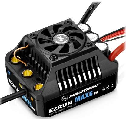 Contrôleur Hobbywing Ezrun MAX6 200 A, LiPo 3-8S, BEC 8A