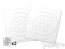 T-Works TA-128-A 1/10 Fender & Body Post Protectors SET - RCXX - rc racing for professionals