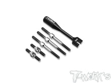 T-Works TB-295 64 Titanium Turnbuckle Set for Infinity IF15-II - RCXX - rc racing for professionals
