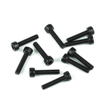 Tekno M3x14mm Cap Head Screws (black, 10pcs) - TKR1525