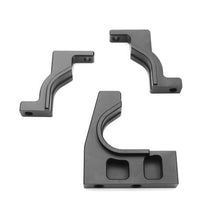 Tekno CNC Split Cntr Diff Mount (diff mounts only, 7075, gun metal ano, EB/ET/SCT) - TKR5262