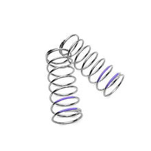Tekno Shock Spring Set (front, 1.6x7.5, 6.25lb/in, 57mm, purple) - TKR6109