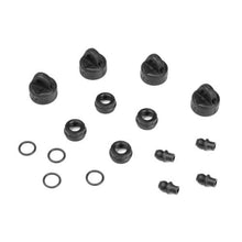 Tekno Shock/Cartridge Cap & Bushing Set (4pcs each, EB410) - TKR6712