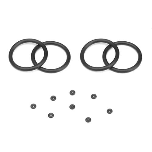 Tekno Emulsion O-ring Set (4x cap seals, 8x emulsion o-rings, for 16mm shocks) - TKR8725