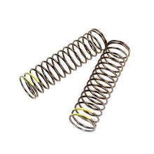 Tekno LF Shock Spring Set (rear, 1.6x15.3, 2.59lb/in, 85mm, yellow) - TKR8772