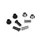 Tekno Spindle Pin/Sleeve Set (revised, short/long, EB/NB48 2.1) - TKR9057B