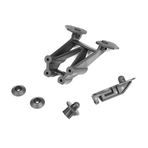 Tekno Wing Mount and Body Mounts (2.0) - TKR9181