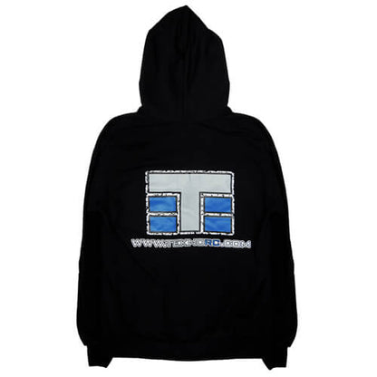 Tekno Tekno RC Zippered Hoodie (vertical design, black, M) - TKRHOODIE05M