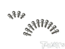 T-Works TP-129 64 Titanium Ball End set for SWORKZ S12-2 - RCXX - rc racing for professionals