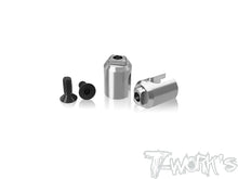 T-Works TP-179-A800R 64 Titanium Solid BB Driveshaft Adapters for Awesomatix A800R/MMX - 2pcs. - RCXX - rc racing for professionals