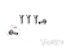 T-Works TP-800R-E 64 Titanium Linear Spring screw for Awesomatix A800R - 4pcs. - RCXX - rc racing for professionals